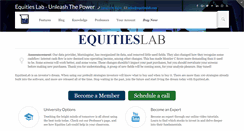 Desktop Screenshot of equitieslab.com
